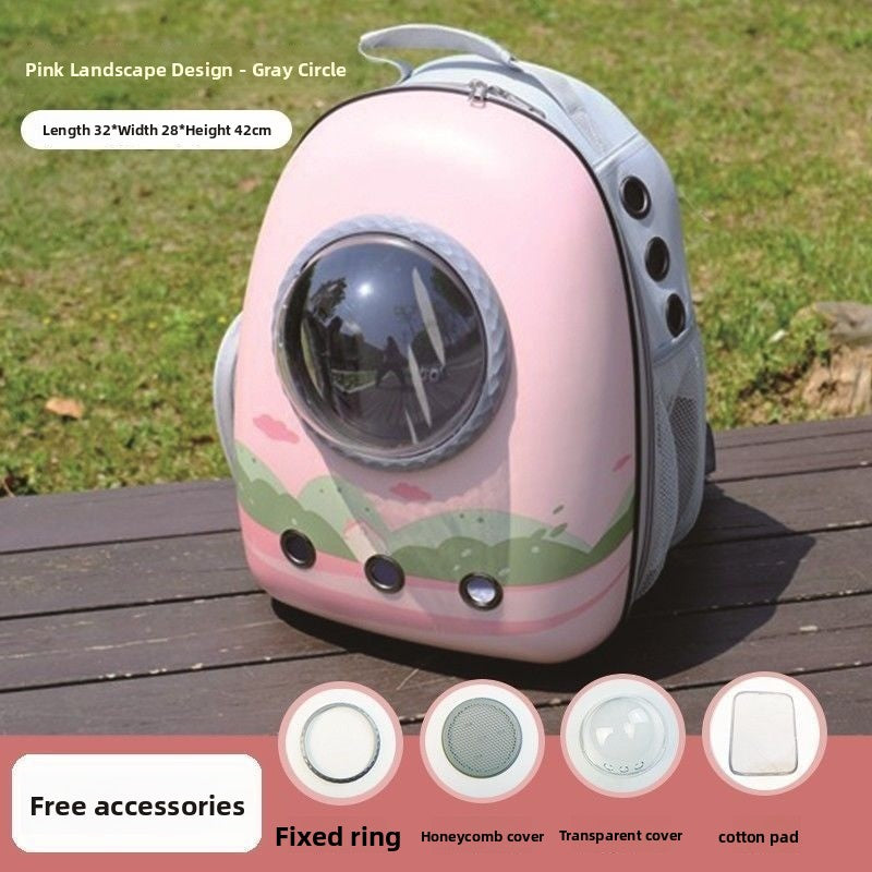 Space Capsule Pet Backpack Carrier