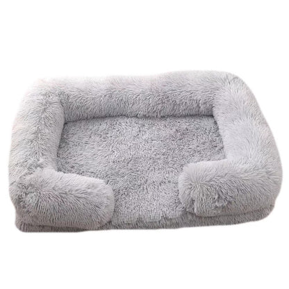 Cat Kennel Plush Round Pet Kennel Pet Bed Pet Supplies