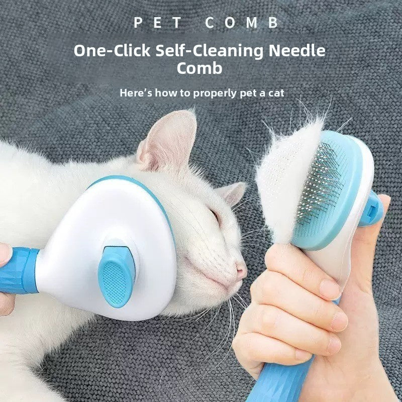 Cat comb to float hair comb brush dog hair roll cat artifact