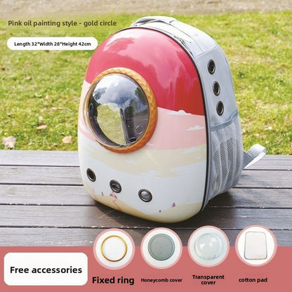 Space Capsule Pet Backpack Carrier