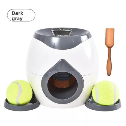 Interactive Pet Tennis Ball Treat Dispenser Toy