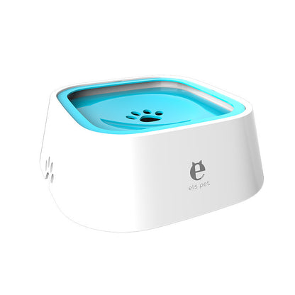 Pet floating bowl keeps the mouth dry