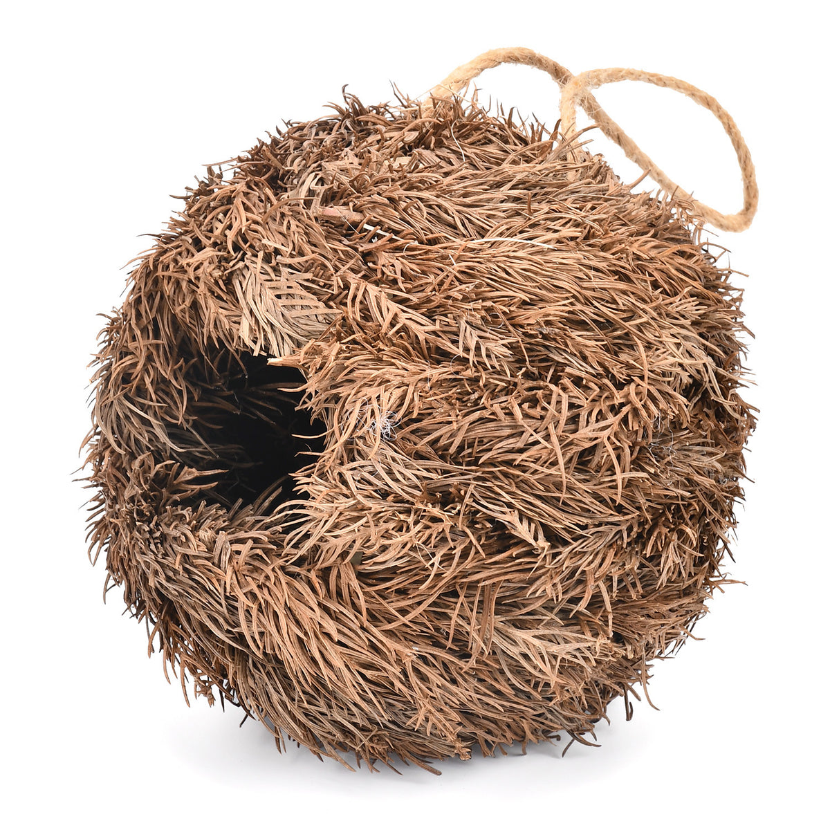 Hand-Woven Ecological Bird House