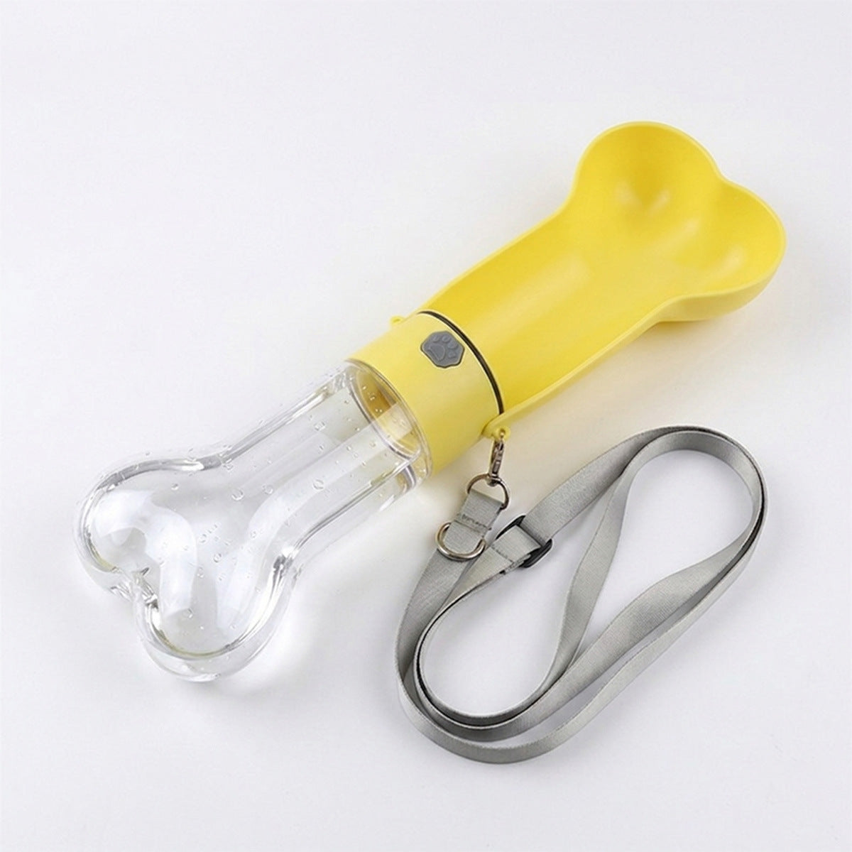 Flip-top folding water bottle
