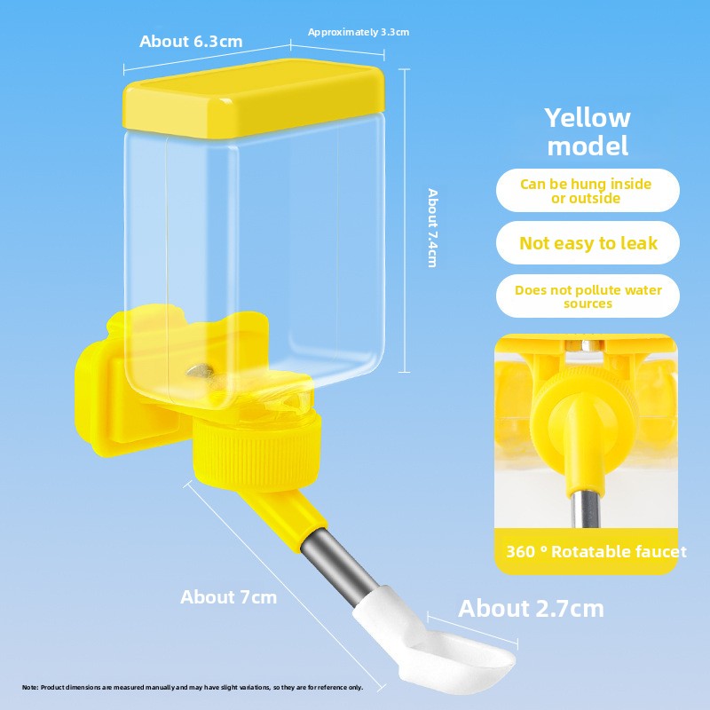 Automatic Bird Water Feeder Dispenser