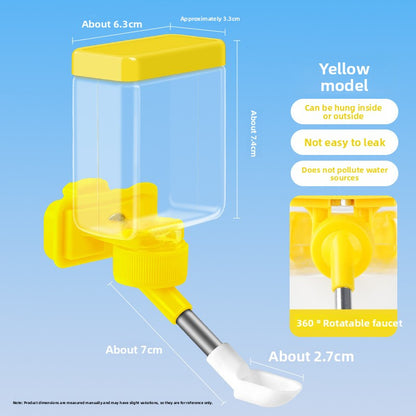 Automatic Bird Water Feeder Dispenser