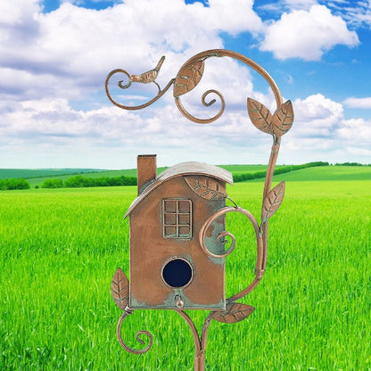 Wrought iron birdcage