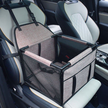 Pet Car Safety Carrier with Waterproof Mat