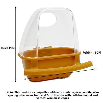 Hangable Splash-Proof Bird Feeder