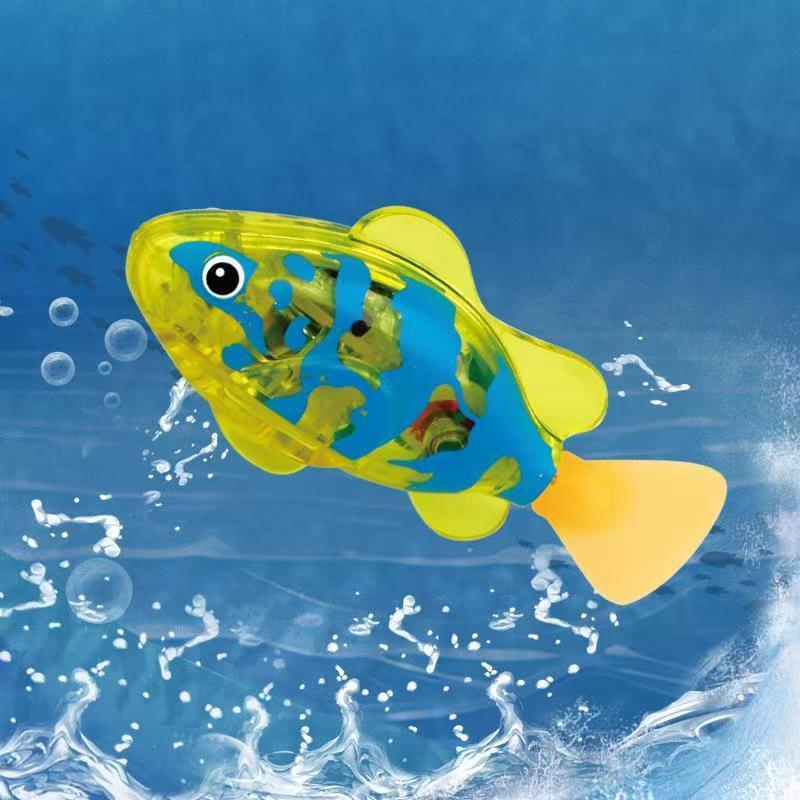 Interactive LED Swimming Fish Toy