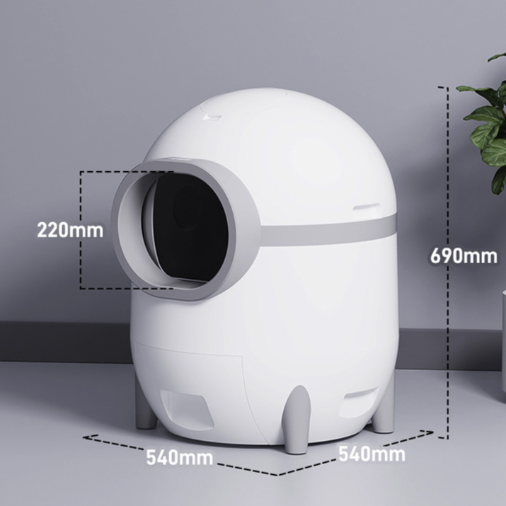 Automatic cat toilet