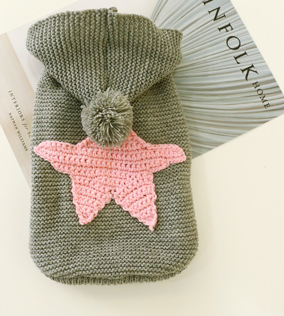 Star Patterned Pet Sweater