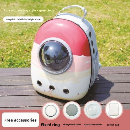 Space Capsule Pet Backpack Carrier