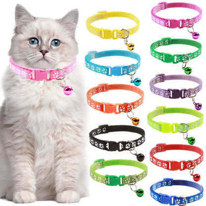 Collar cat bell guard
