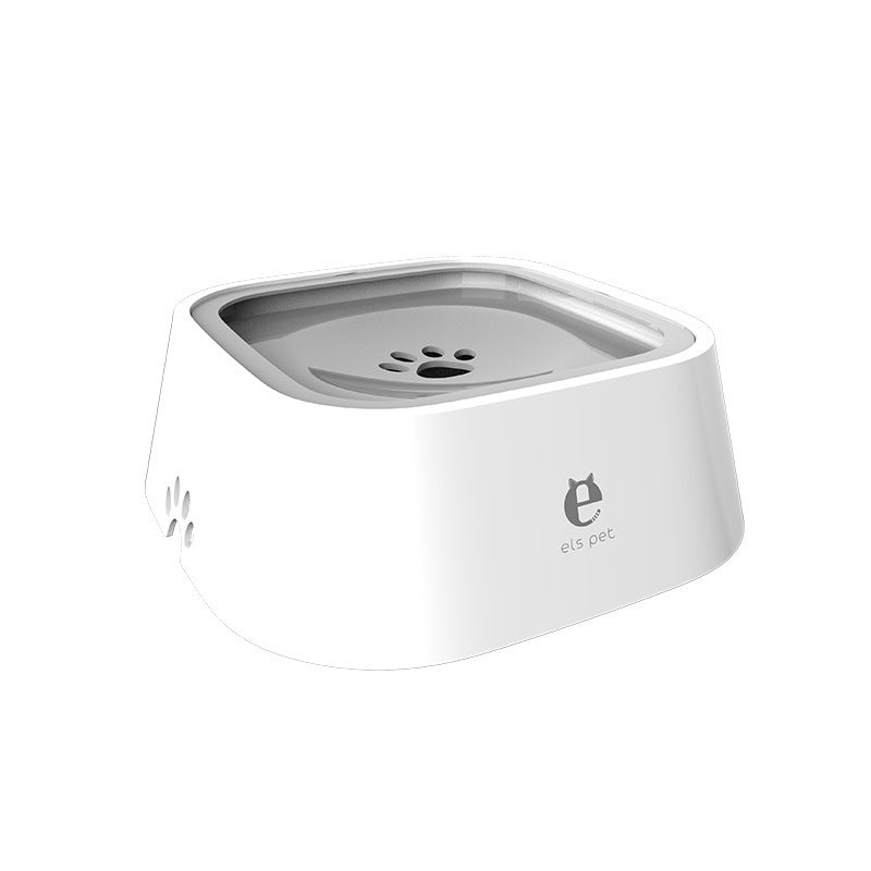 Pet floating bowl keeps the mouth dry