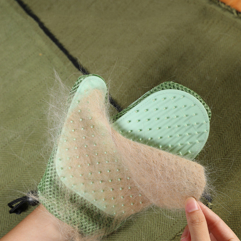 Pet Pampering Silicone Gloves