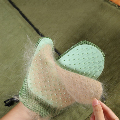 Pet Pampering Silicone Gloves
