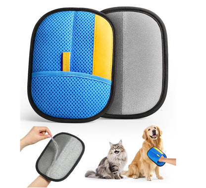 Pet Hair Removal Gloves with Static Control