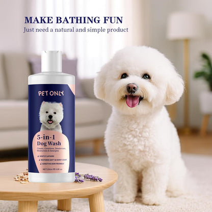 Dog shampoo and conditioner