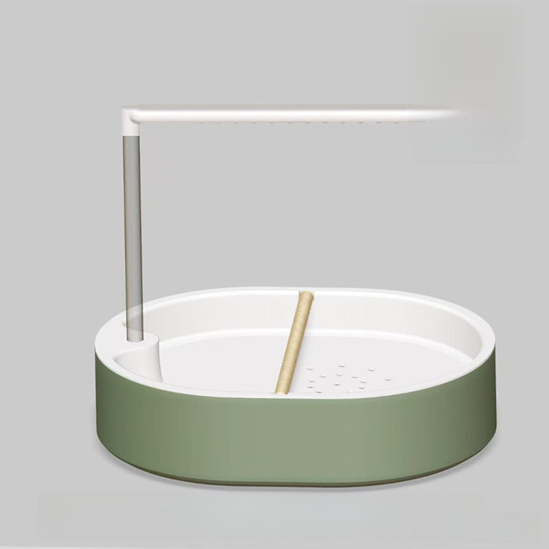 Plastic Bird Bath with Water Circulation System