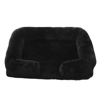Cat Kennel Plush Round Pet Kennel Pet Bed Pet Supplies