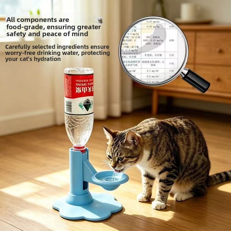 Adjustable Height Cat Water Dispenser