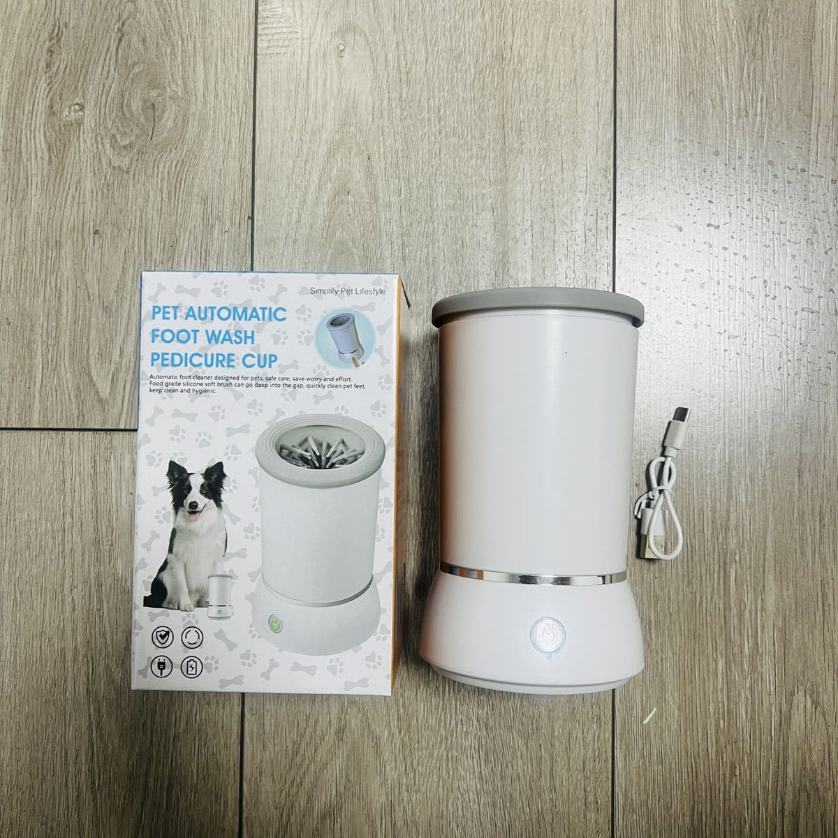 Electric Pet Paw Washer for Dogs and Cats