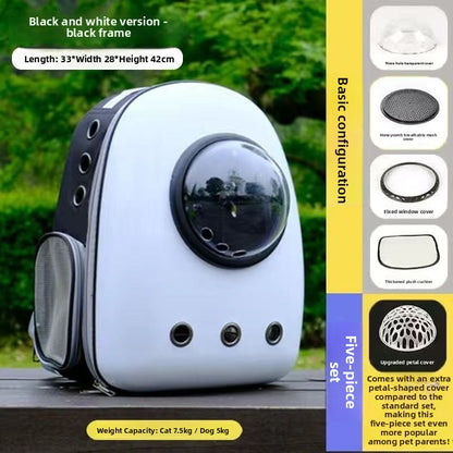 Space Capsule Pet Backpack Carrier