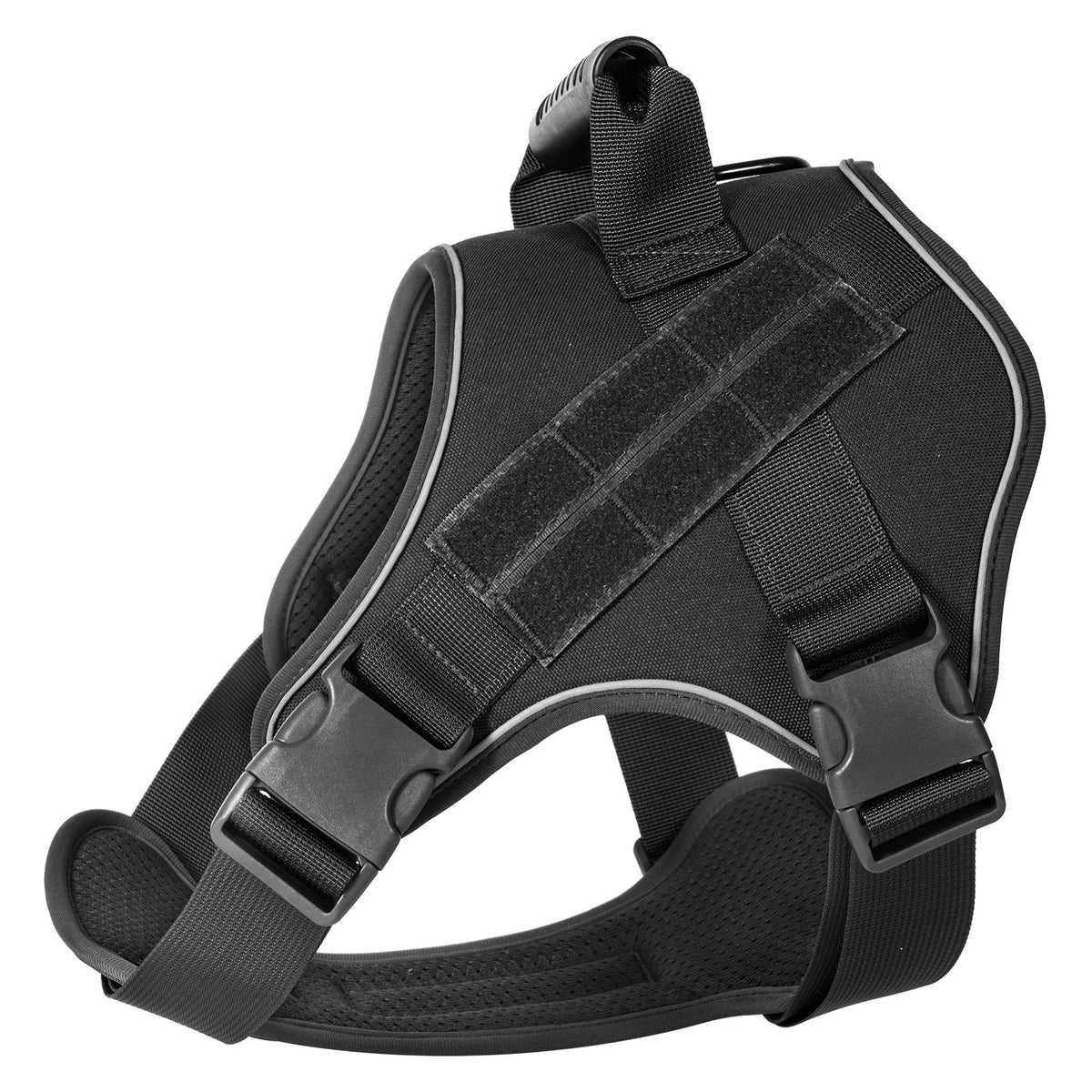 Dog Tactical Vests with Chest Back Belts and Traction Rope Set