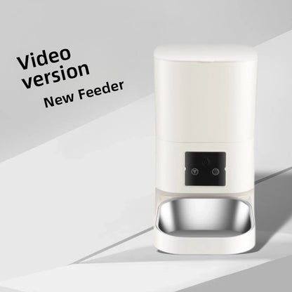 Automatic Pet Feeder with Video Monitoring