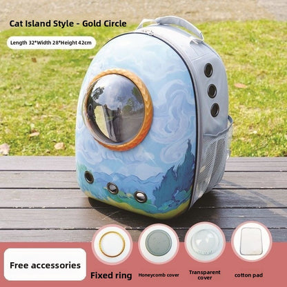 Space Capsule Pet Backpack Carrier