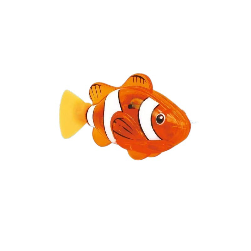 Interactive LED Swimming Fish Toy