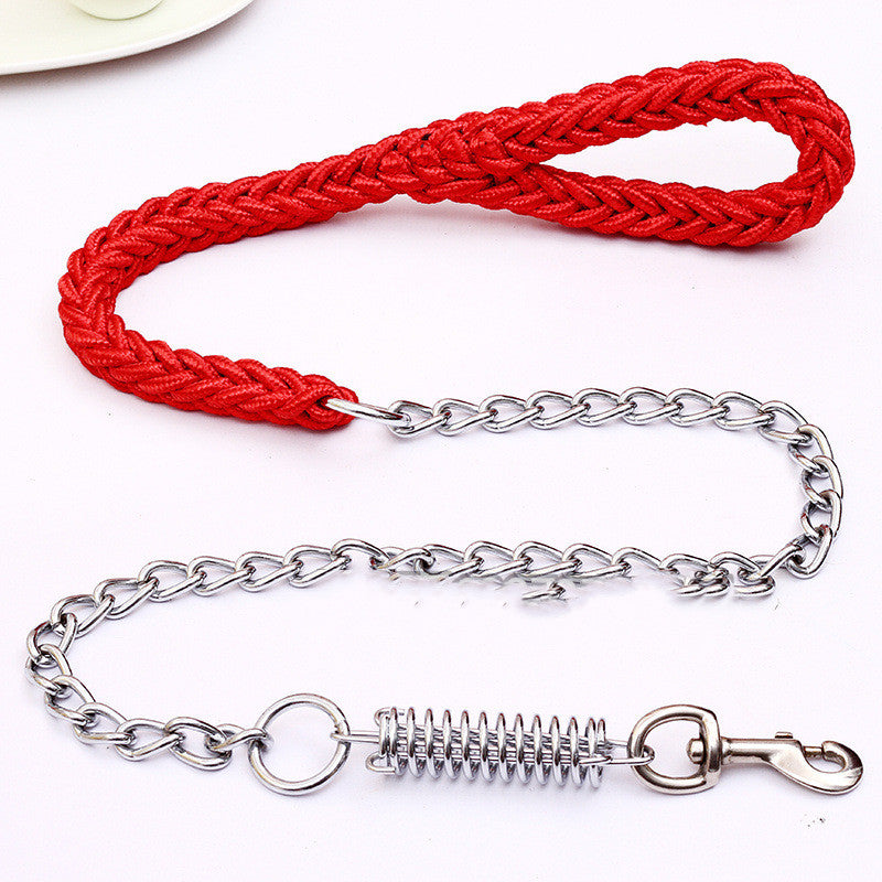 Chic Hand-Woven Dog Leash