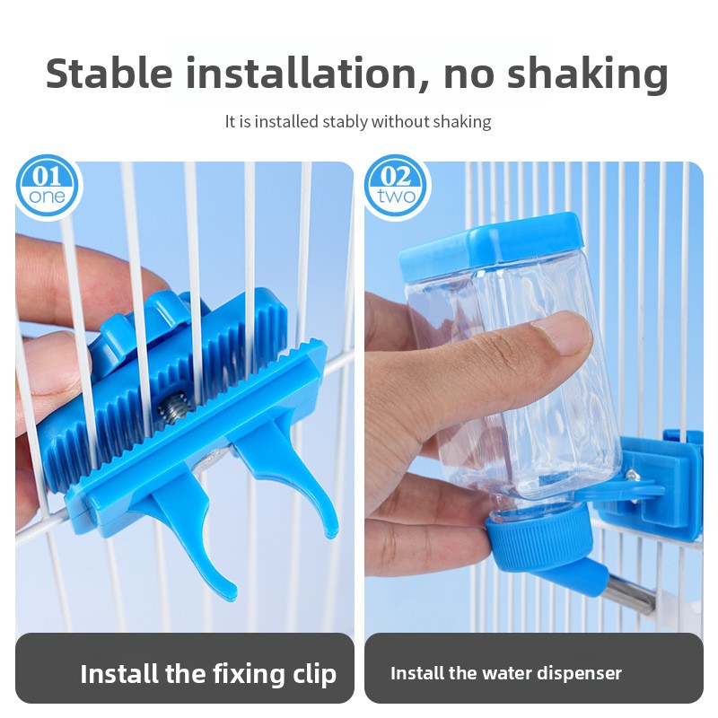 Automatic Bird Water Feeder Dispenser