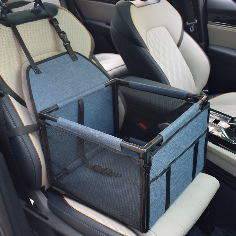 Pet Car Safety Carrier with Waterproof Mat