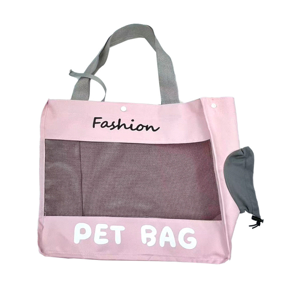 Portable Pet Carrier Bag with Breathable Mesh