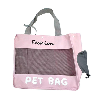 Portable Pet Carrier Bag with Breathable Mesh